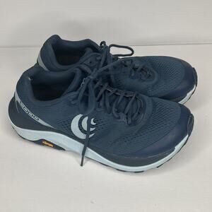 Topo Athletic Ultraventure 3 Womens 10.5 Navy Blue Trail Running Shoes Vibram